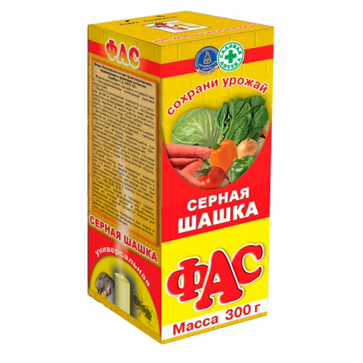 Серная шашка ФАС (300г)